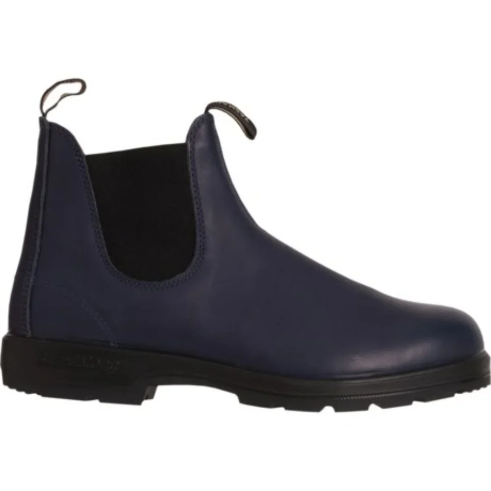 BLUNDSTONE‎ MEN'S 2246 LEATHER CHELSEA BOOTS WATER RESISTANT NAVY BLUE